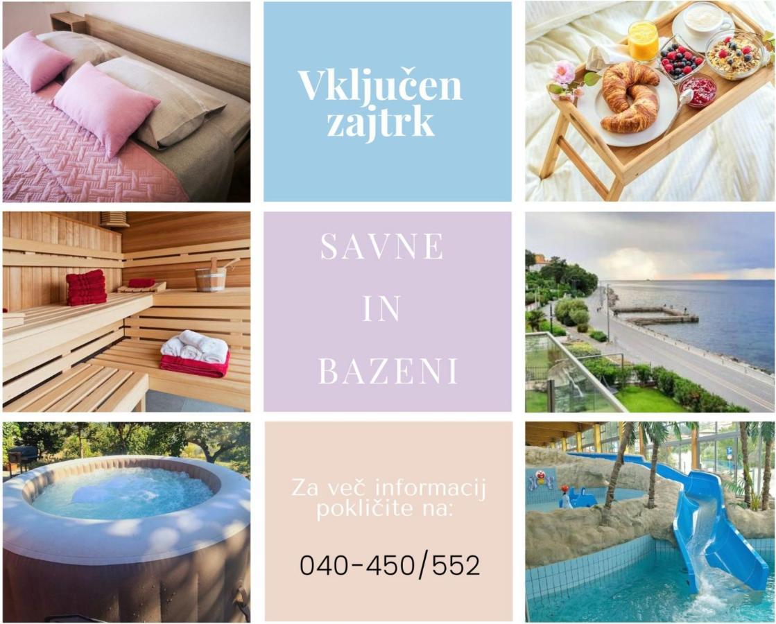 Green Place Apartments Portorož Eksteriør bilde